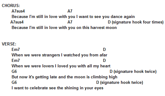 Harvest Moon - Lyrics 2