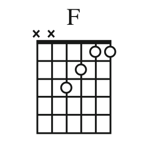 F chord