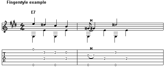 Fingerstyle Example