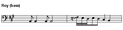 Chan - bass line 4