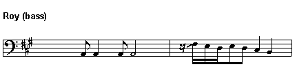 Chan - bass line 2