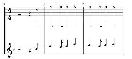 Example 2 line 1
