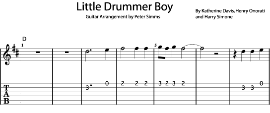 Little Drummer Boy lead 1