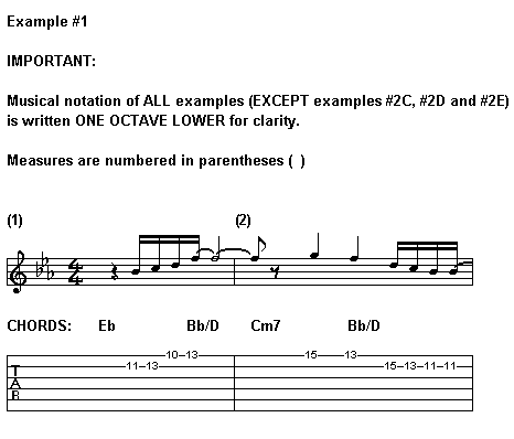 Example 1 line 1