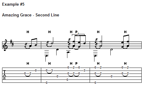 Example 5 line 1