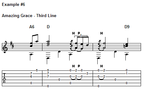 Example 6 line 1