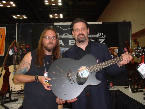 A-J Charron with Jeff Babicz and the Spider
