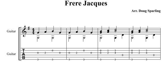 Frere Jacques 1