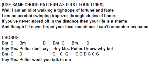Mrs. Potter's Lullaby part 2